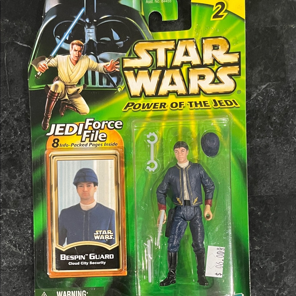 Star Wars Power of the Jedi Bespin Guard Action Figure - Blue and Black